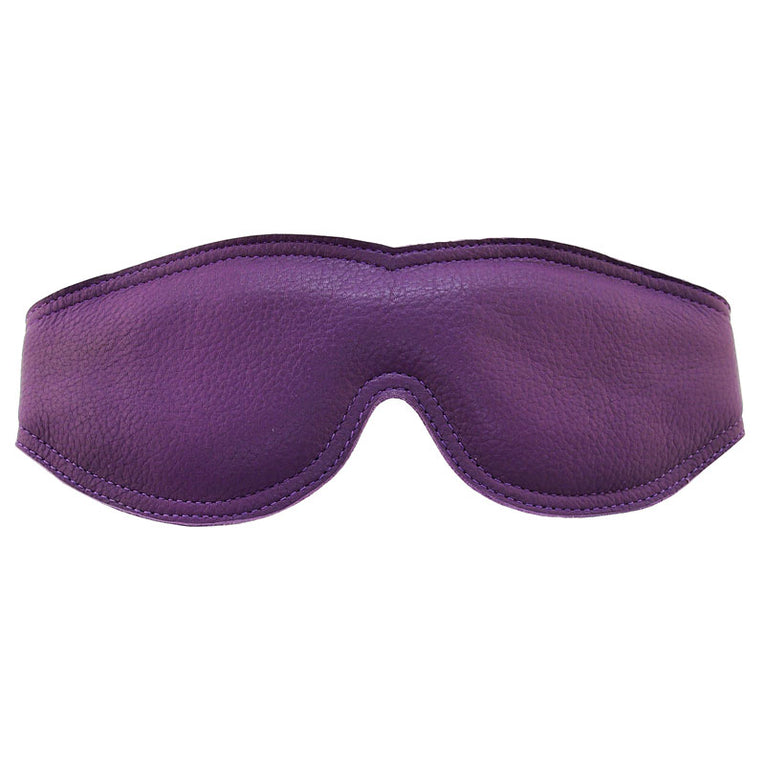 Purple Padded Blindfold by Rouge Garments (Large)