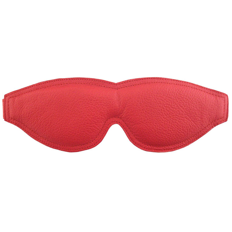 Red Padded Blindfold by Rouge Garments (Large)