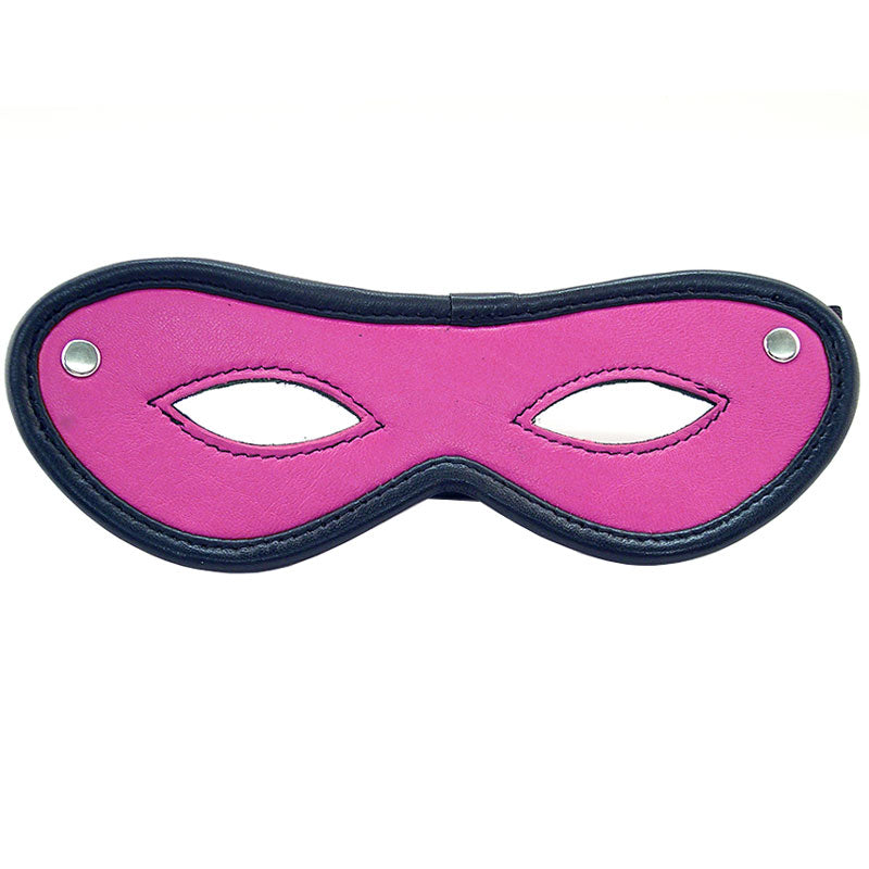 Rouge Garments' Pink Eye Mask- Open Design.