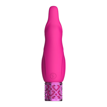 Pink Rechargeable Bullet by Royal Gems with Sparkling Effect