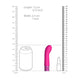 Pink Silicone Bullet Rechargeable by Royal Gems Bijou