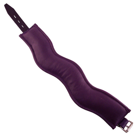Padded Posture Collar in Purple by Rouge Garments.