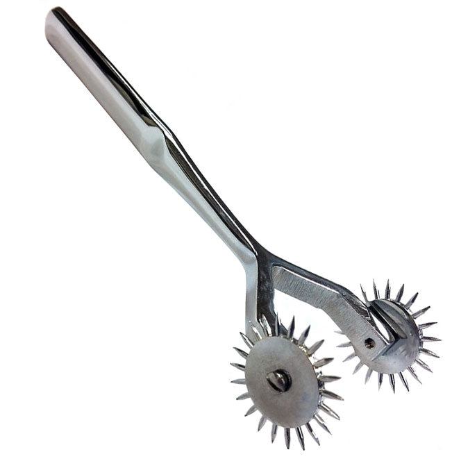 Double Pinwheel made of Stainless Steel in Rouge