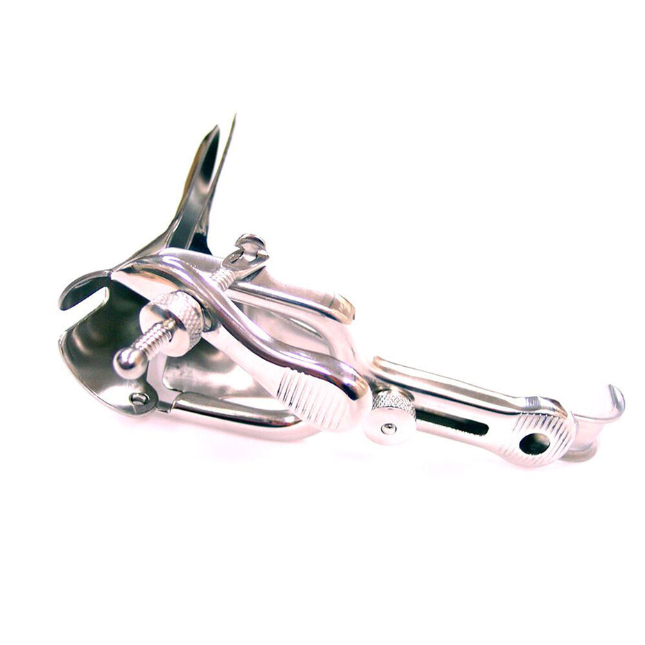 Stainless Steel Vaginal Speculum in Rouge