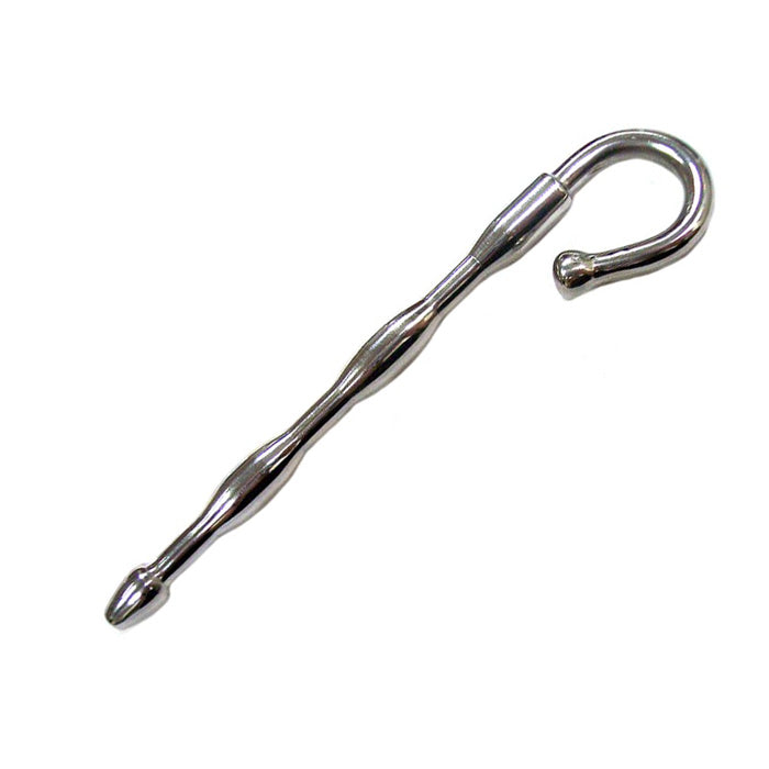 Wave Urethral Plug in Stainless Steel Rouge