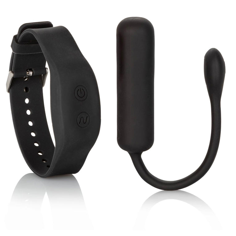 Compact Wireless Bullet with Rechargeable Wristband Remote