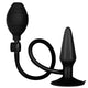 Small Black Silicone Inflatable Anal Plug - Booty Call Pumper