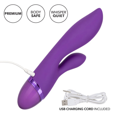 Rechargeable Aura Vibrator with Dual Stimulation