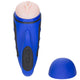 Rechargeable Blue Apollo Masturbator with Stroker Functionality.