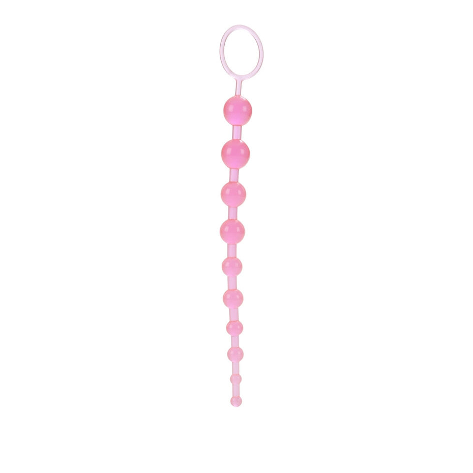 X10 Beaded Anal Toy