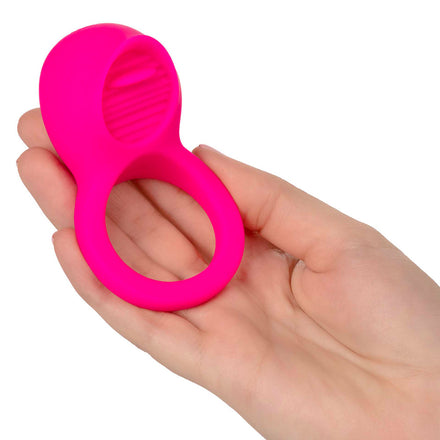 Rechargeable Tongue Enhancer Cock Ring for Teasing.