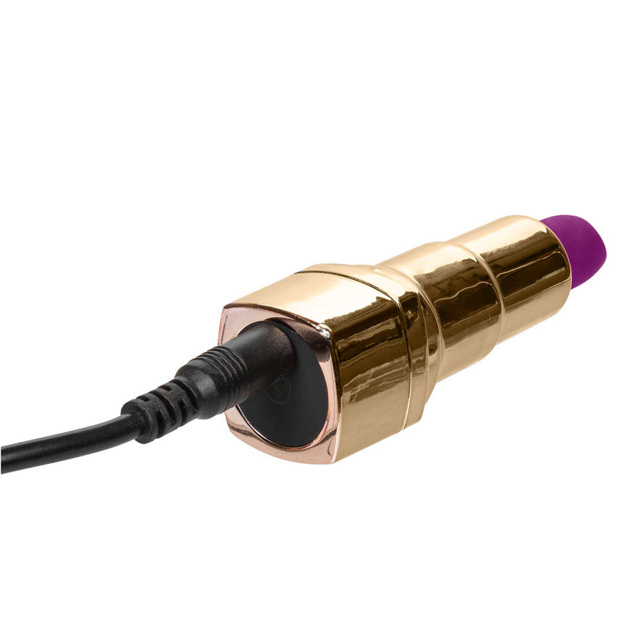 Rechargeable Lipstick Vibrator - Naughty Bits!