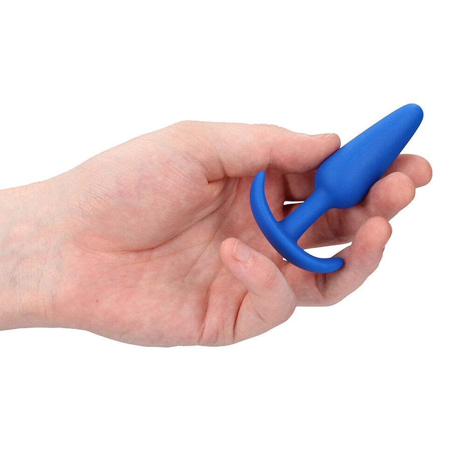 Small Blue Beginner's Butt Plug.