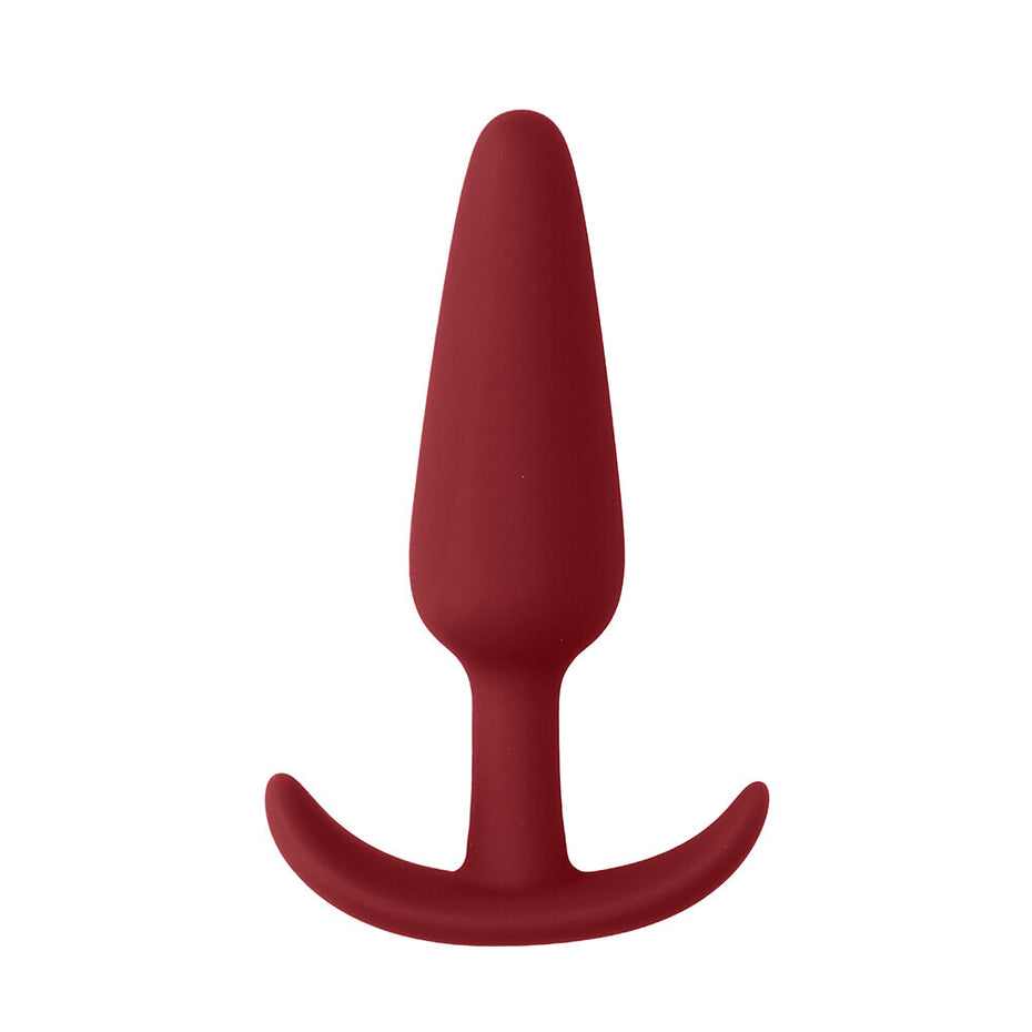 Slim Red Butt Plug for Beginners.