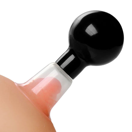 Transparent Nipple Pumps for Size Enhancement