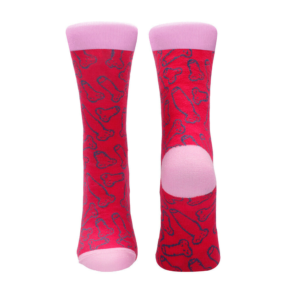 Size 42-46 Cocky Socks with Flirty Style
