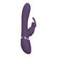 Purple Automatic Inflatable Vibrator with Triple Action by Vive Taka.