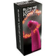 Pink Light Up Pocket Fan with Blow Capability.