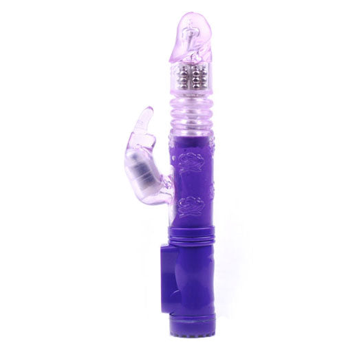 Purple Rabbit Vibrator With Thrust Action.