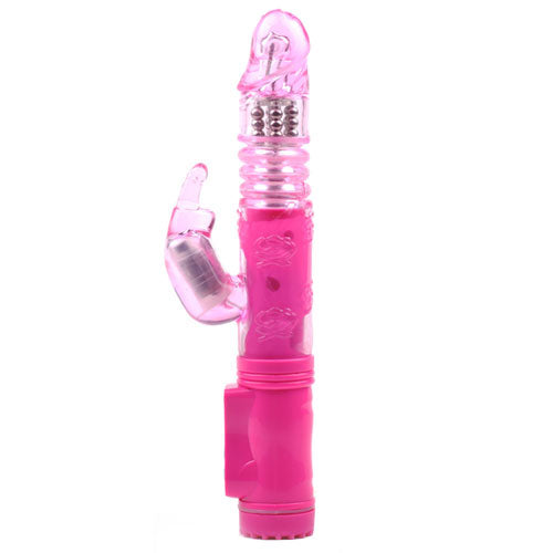 Thrusting Pink Rabbit Vibrator