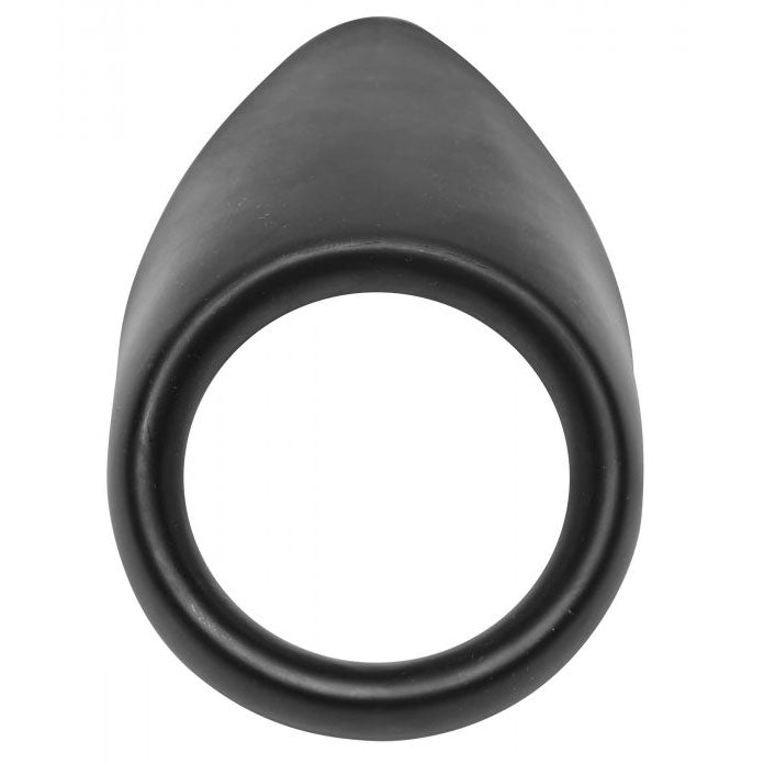 2-Inch Silicone Cock Ring with Taint Stimulator.