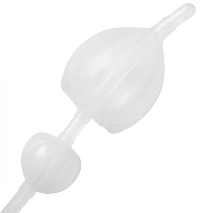 Double Bulb Silicone Enema System for Clean Stream