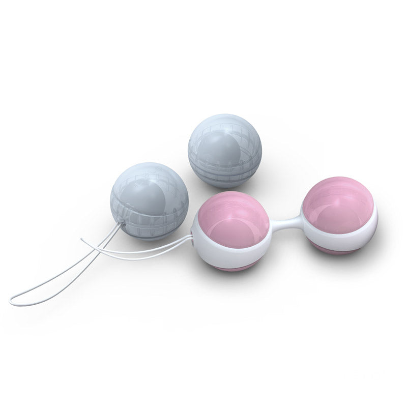 Mini Pink and Blue Lelo Luna Beads for Women.