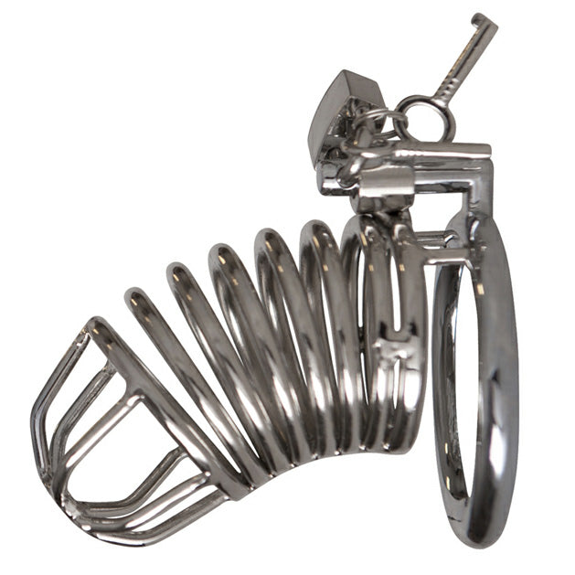 Chastity Cock Cage - Chrome Variant