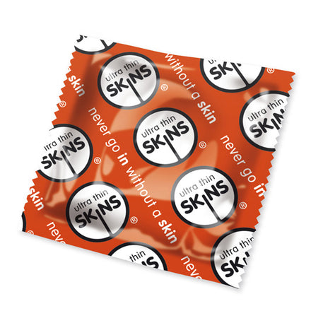 50 Red Skins Ultra Thin Condoms.