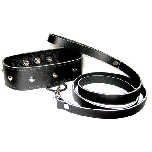 Leather Leash and Collar for Sportsheets